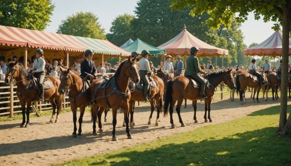 Comment participer aux fêtes du poney en région ?