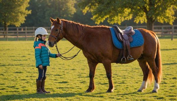 Les bienfaits du poney sur la motricité des petits