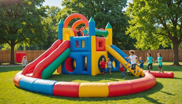 Quel parcours d'obstacles rigolo pour les enfants ?