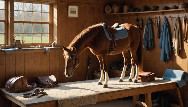 Quel tapis de selle choisir pour son jeune poney ?