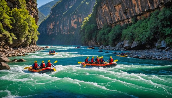 Uhina : sensations fortes en rafting a bidarray